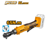 Ingco P20S/20V 3PCS Combo Kit Lithium-Ion Cordless Drive Ratchet, Heat Gun & Work Lamp