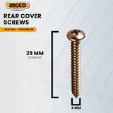 INGCO TS00004415 Rear Cover Screws HPWR15028P High Pressure Washer 1500W 100Bar ING-SP