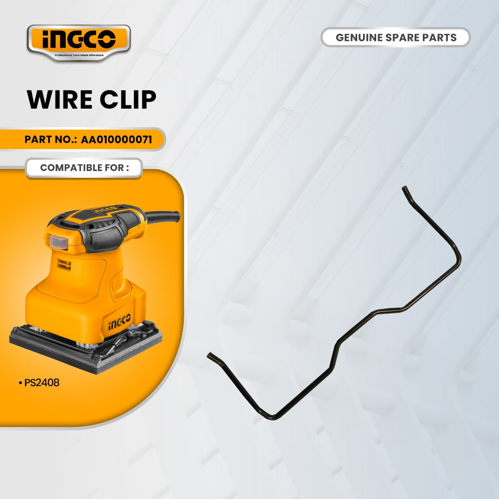 INGCO AA010000071 Wire Clip for PS2408 Palm Sander 240W ING-SP