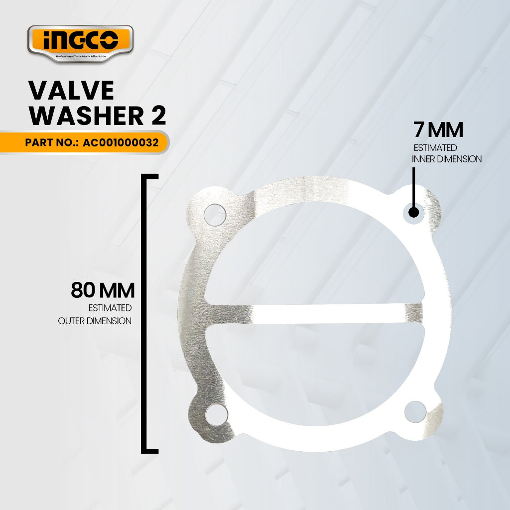 INGCO AC001000032 AIR COMPRESSOR Valve Washer 2 ING-SP