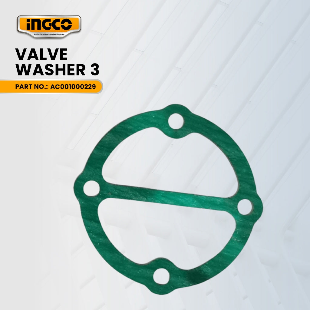 INGCO AC001000229 Valve Washer 3 for AC25508P Air Compressor 1.8kW (2.5HP) ING-SP