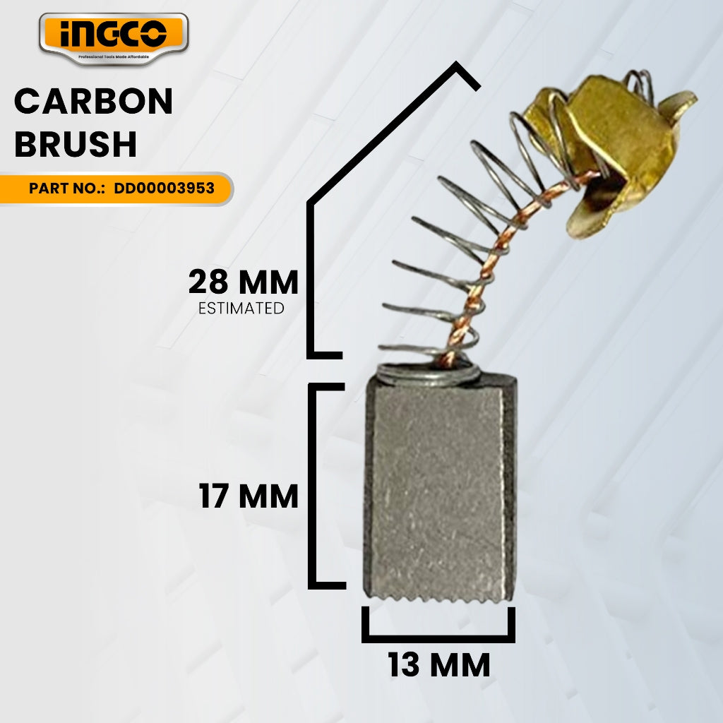 INGCO DD00003953 Carbon Brush for BMS14007 8-1/4" Mitre Saw 1400W ING-SP