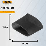INGCO XC00000042 Filter Foam for VC13301 Vacuum Cleaner 1300W 30L ING-SP