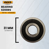 INGCO A1016200000 6200RS Bearing for WLC30001 Wall Chaser 3000W ING-SP