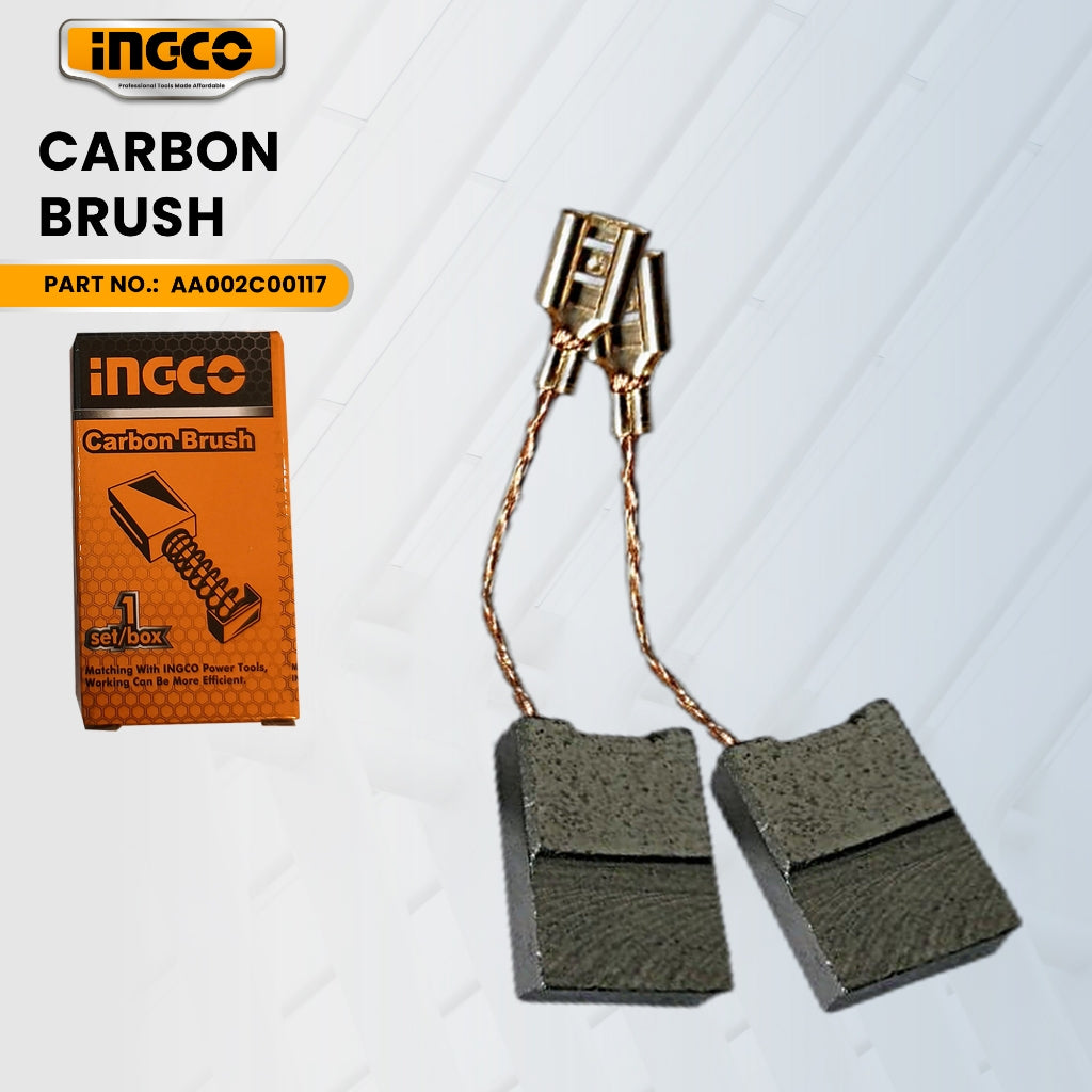 INGCO AA002C00117 Carbon Brush for AP14008-2P Angle Polisher 1400W ING-SP
