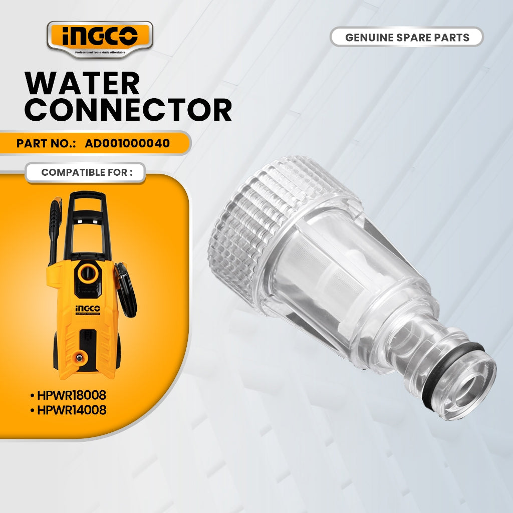INGCO AD001000040 Water Connector for HPWR18008 High Pressure Washer 1800W ING-SP