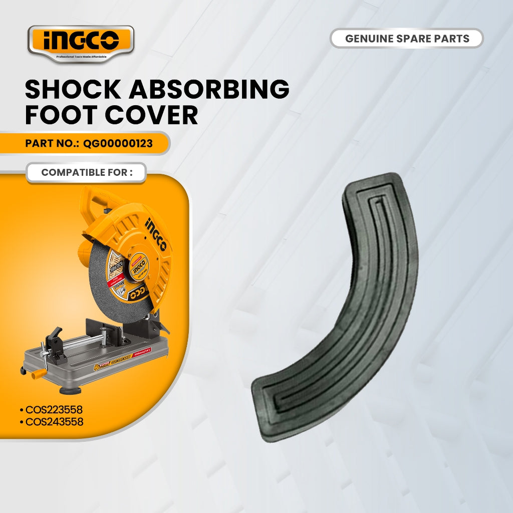 INGCO QG00000123 shock absorbing foot cover for COS223558 Cut-Off Saw 2200W ING-SP