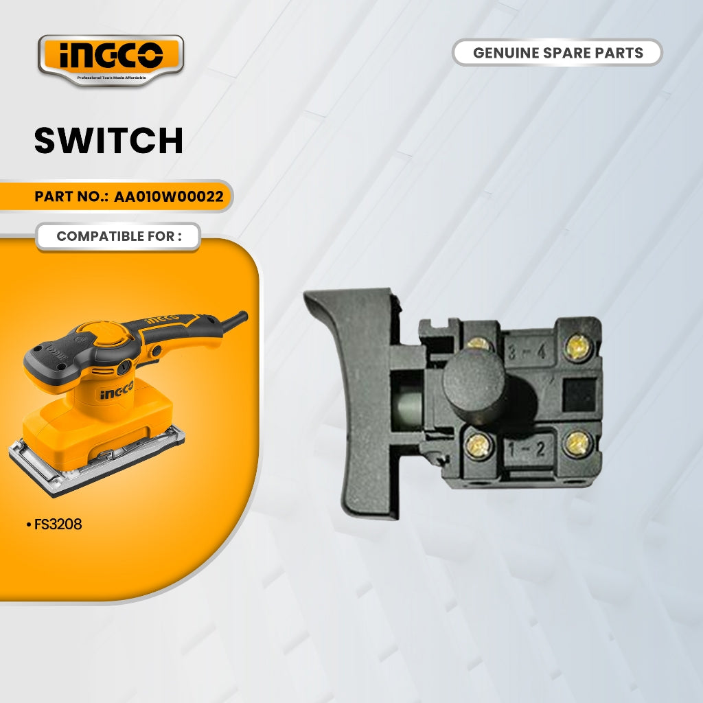 INGCO AA010W00022 Switch for FS3208 Finishing Sander 320W ING-SP