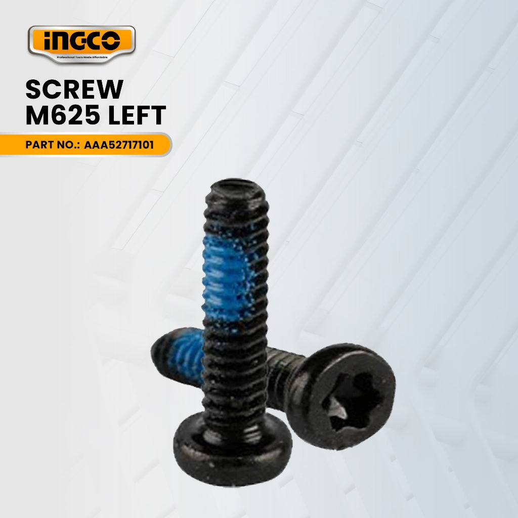 INGCO AAA52717101 Screw M625 Left for CDLI16682 60NM Cordless Drill M16 ING-SP