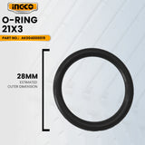 INGCO AK004000019 O-Ring 21x3 for ACN50401 2 in 1 Combo Air Brad Nailer ING-SP