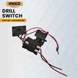 INGCO AAA22000801 Drill Switch for CDLI12422 Cordless Li-Ion Drill 12V 1.5AH ING-SP