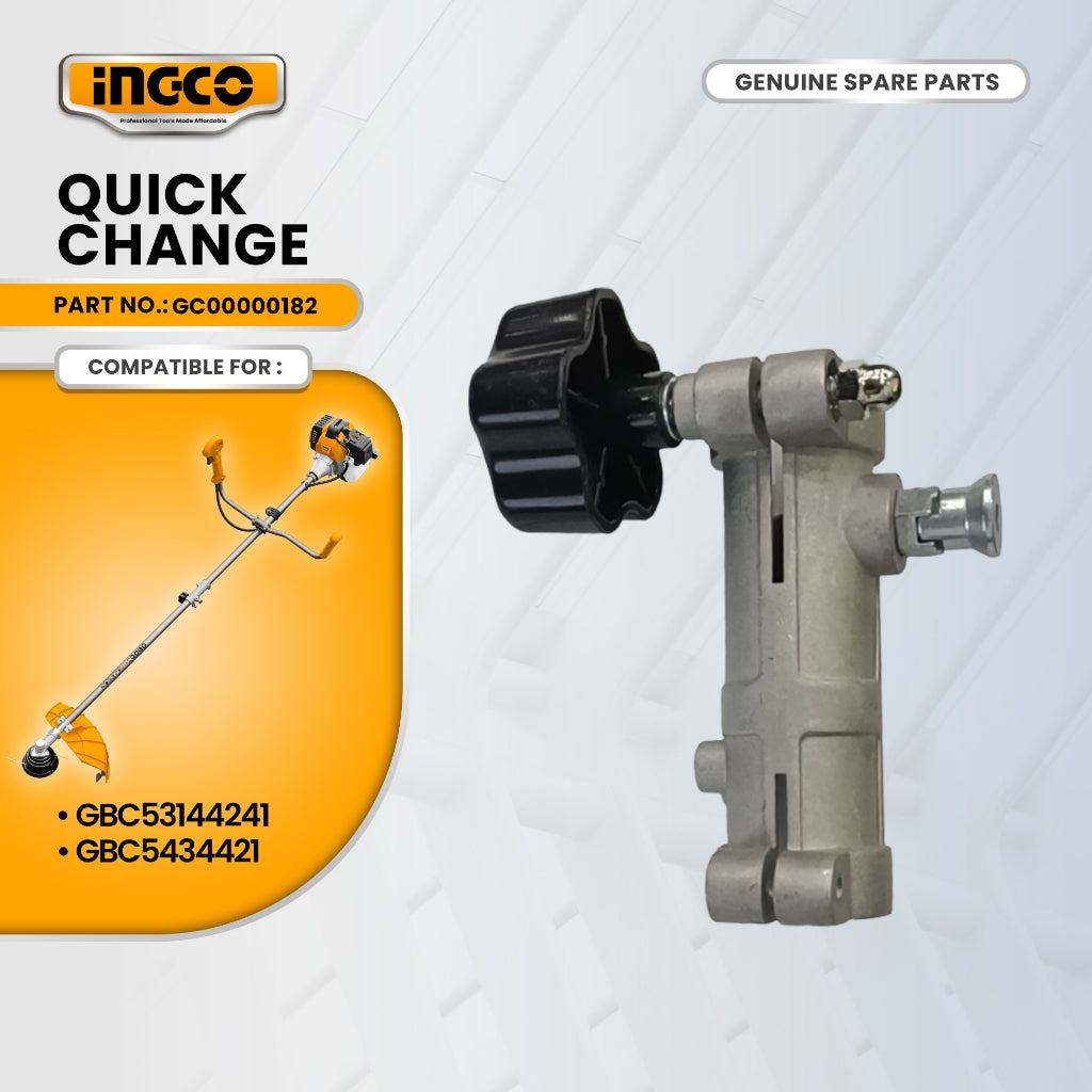 INGCO GC00000182 Quich Change for GBC53144241 Gasoline Grass and Brush Cutter 4 Strokes ING-SP