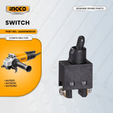 INGCO AA001W00126 Angle Grinder 750W Switch Spare Part ING-SP