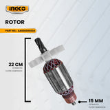 INGCO AA000000034 Rotor for PDB22001 Demolition Breaker 2200W ING-SP