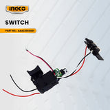 INGCO AAA22000601 Switch for CDLI200515 Li-Ion Cordless Drill 20V ING-SP