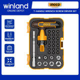 24pcs/31pcs T-handle Wrench Screw driver Set Screwdriver HKSDB0188 | HKSDB0318 ING-HT