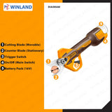 Ingco M16/16V 2pcs Combo Kit Cordless Garden Shears and Blower Set COSLI250385 ING-CT