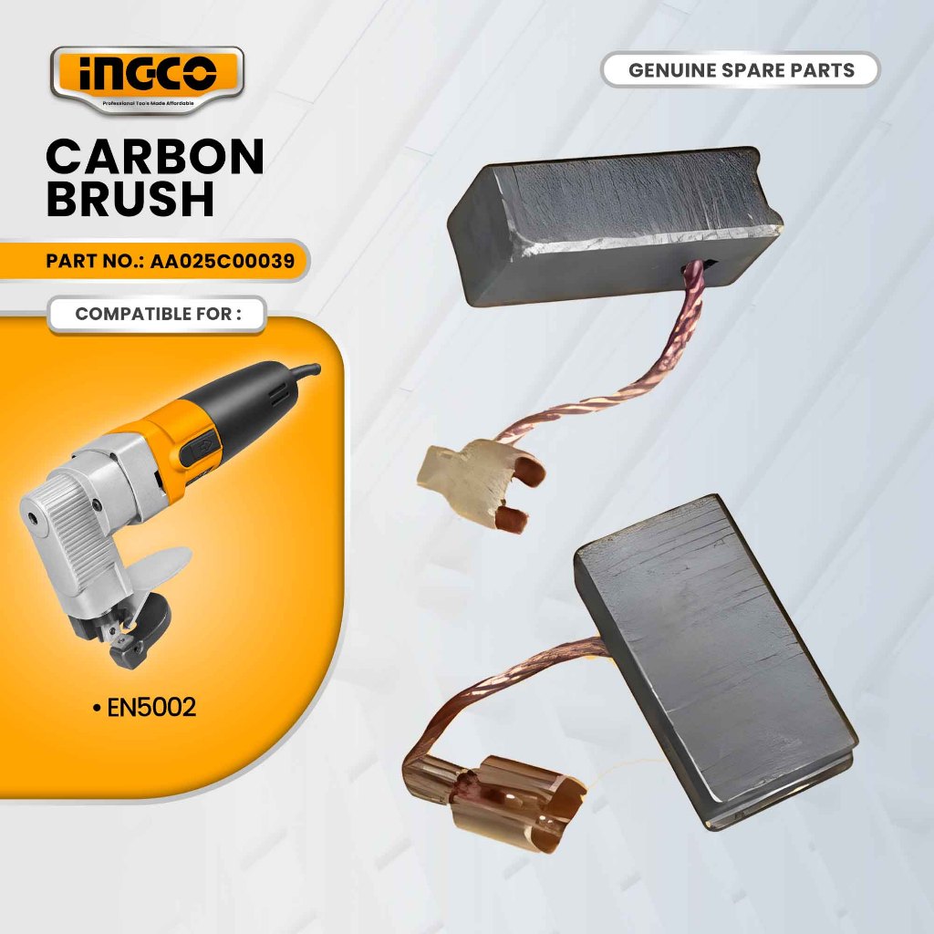 INGCO AA025C00039 Carbon Brush for EN5002 Electric Scissor 2.5MM 500W ING-SP