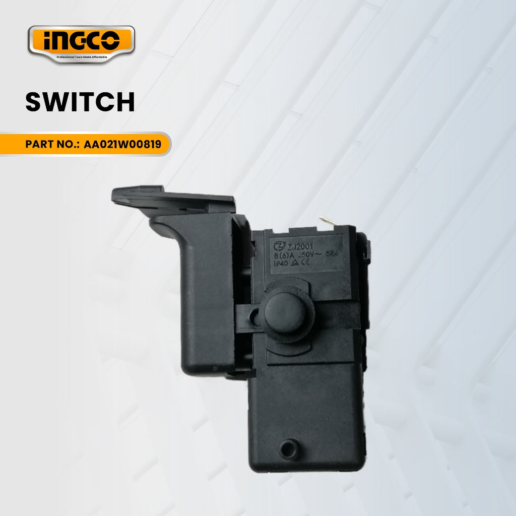 INGCO AA021W00819 Switch for RGH6508 Rotary Hammer 650W ING-SP
