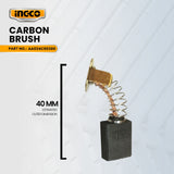 INGCO AA034C00380 Carbon Brush for TS150078 Table Saw 245MM 1500W ING-SP