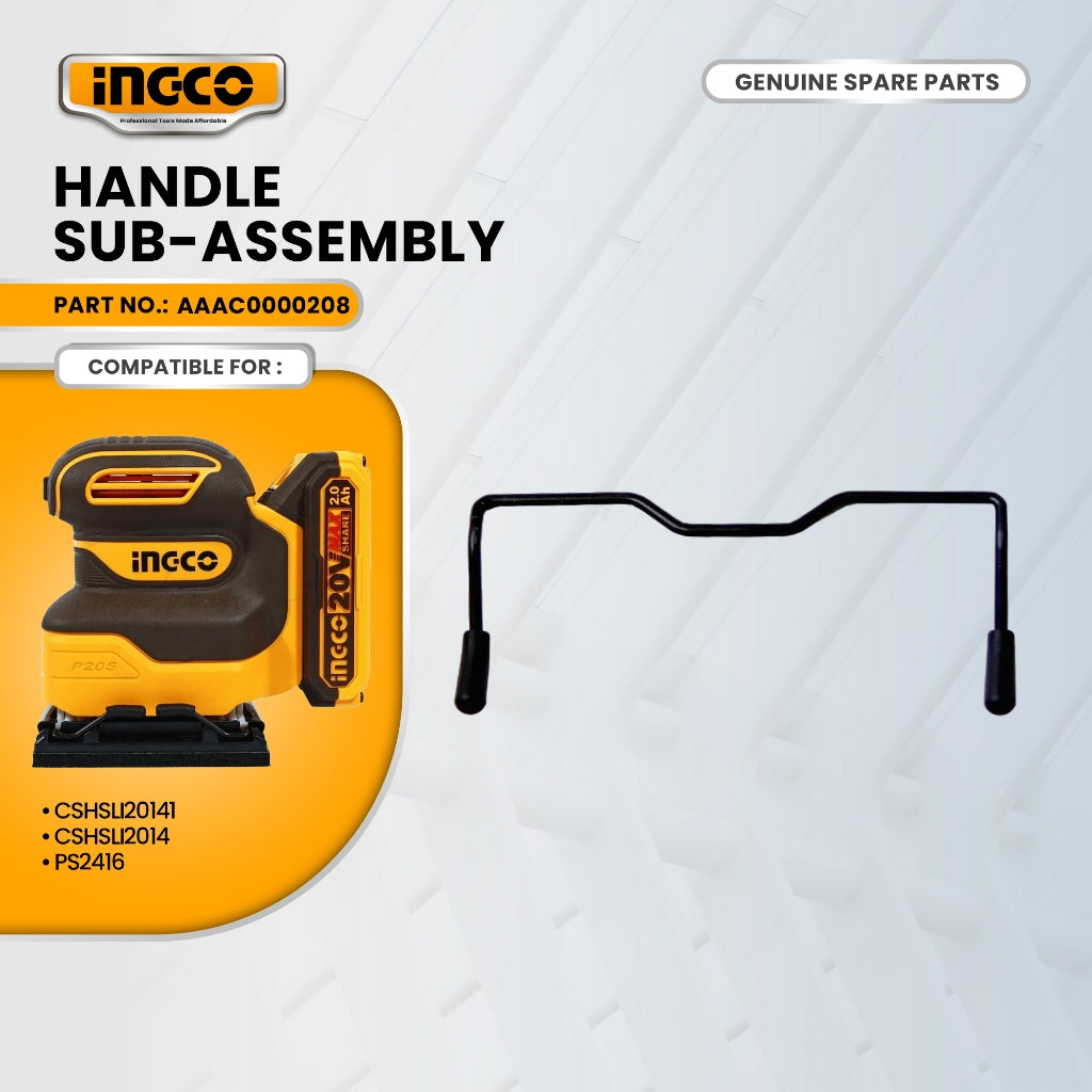 INGCO AAAC0000208 Handle sub-assembly for CSHSLI20141 Li-Ion Sheet Sander 20V ING-SP