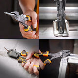 ingco 3pcs/set compound action pliers with tpr 3-color handle hkcps5831 ing-ht alternate view