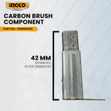 INGCO TS00001623 carbon brush component for HPWR14008GP High Pressure Washer 1400W ING-SP