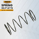 INGCO AA021000219 Spring 30.2*1.8*76 for RH10506 Rotary Hammer 1050W ING-SP