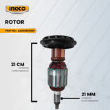 INGCO AA023R00069 Rotor for PDB15006 Demolition Breaker 1500W ING-SP