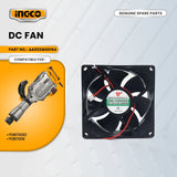 INGCO DH00000046 DC fan for ING-MMA3505P Inverter MMA Welding Machine 350A ING-SP