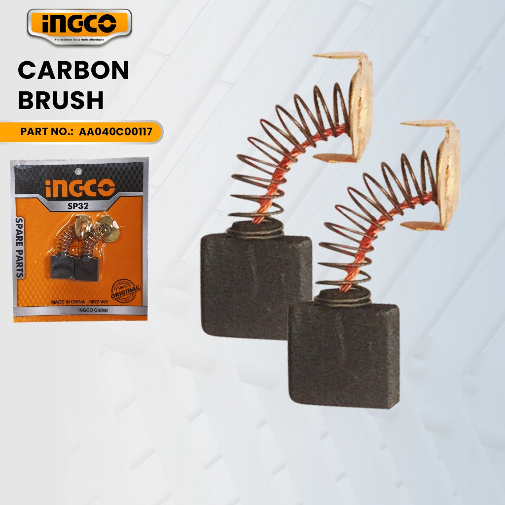 INGCO AA040C00117 Carbon Brush for COS35538 Industrial Saw Machine 2350W ING-SP