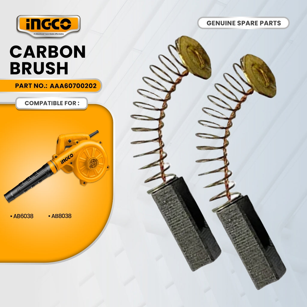 INGCO AAA60700202 Carbon Brush for AB6038/AB8038 Aspitator Blower 650W ING-SP