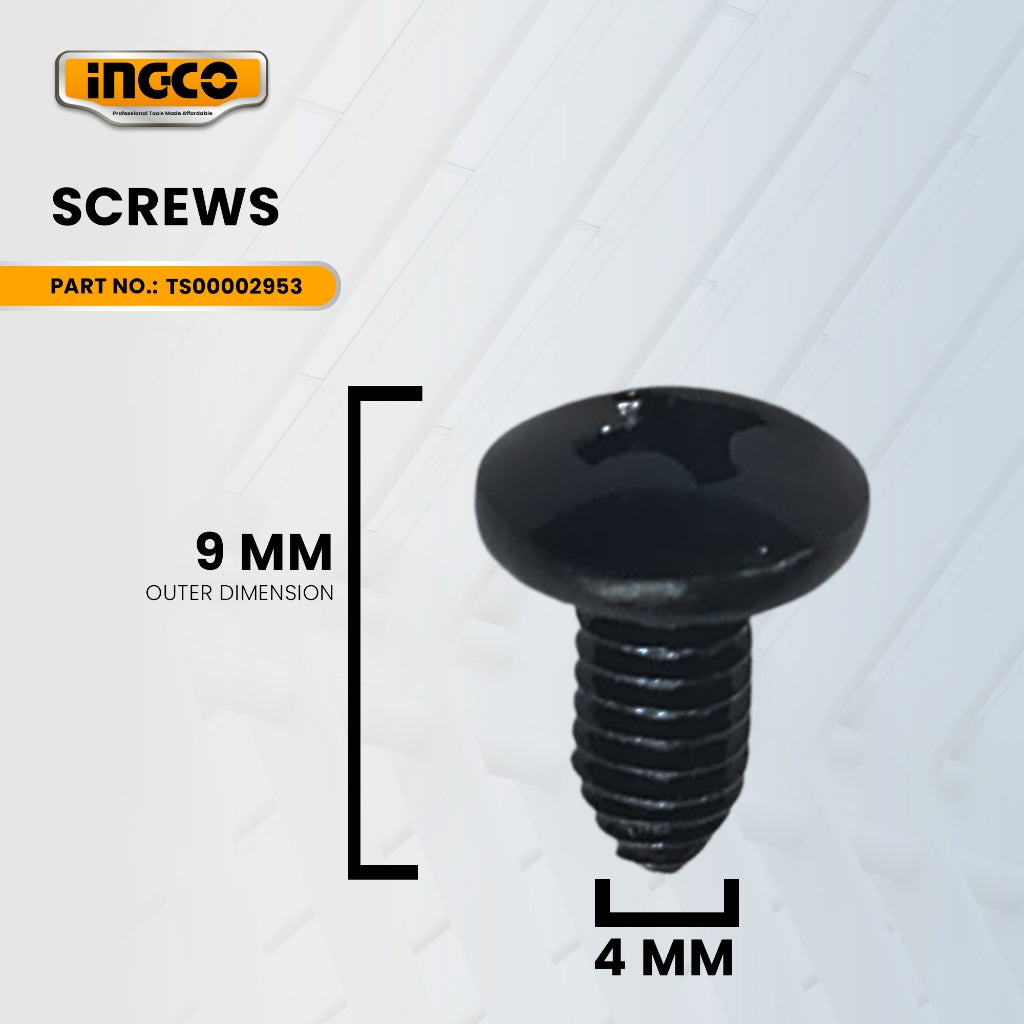 INGCO TS00002953 Housing Screw for ING-MMA3502P Inverter MMA Welding Machine (SS) ING-SP