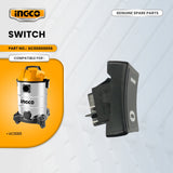 INGCO XC00000006 Switch for VC13301 Vacuum Cleaner 1300W 30L ING-SP