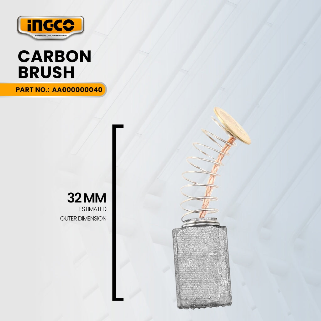 INGCO AA000000040 Carbon Brush for FS35028 Finishing Sander 350W ING-SP