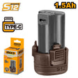 ingco s12 lithium-ion battery pack fbli12152/fbli12153 ing-ac alternate view