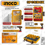 Ingco Set of 3 PCS Combo Set Accessories only COS23031 ING-HT