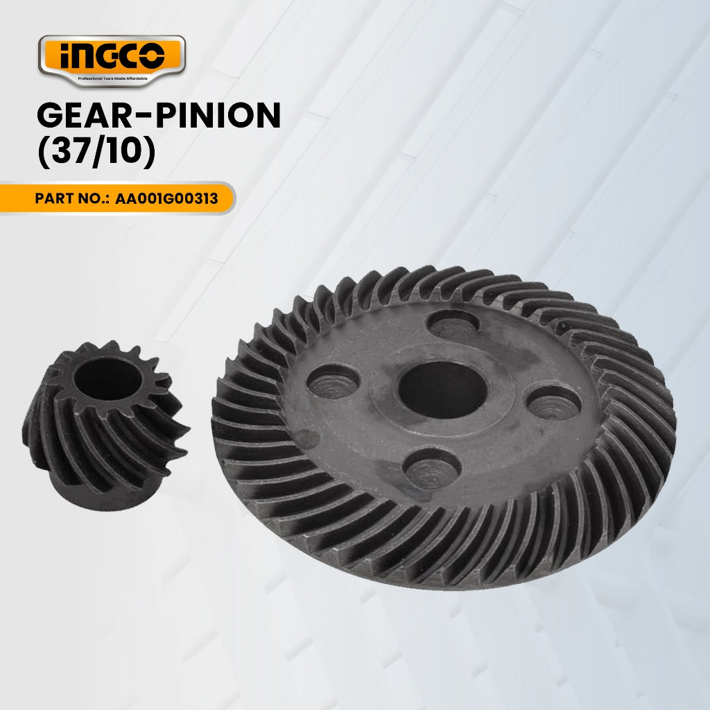 INGCO AA001G00313 Angle Grinder Gear/Pinion(37/10) ING-SP