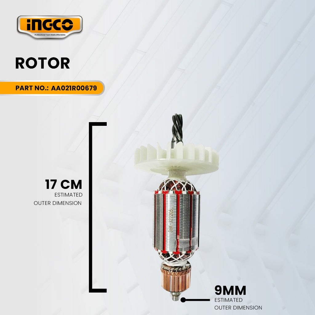 INGCO AA021R00679 Rotor for RH18008 Rotary Hammer 1800W ING-SP