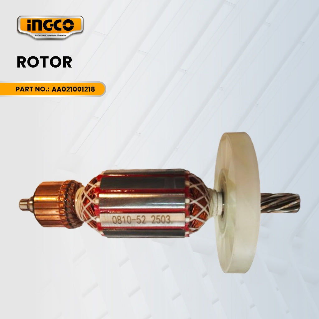 INGCO AA021001218 Rotor for RGH9028 Rotary Hammer Drill SDS Plus System 800W ING-SP