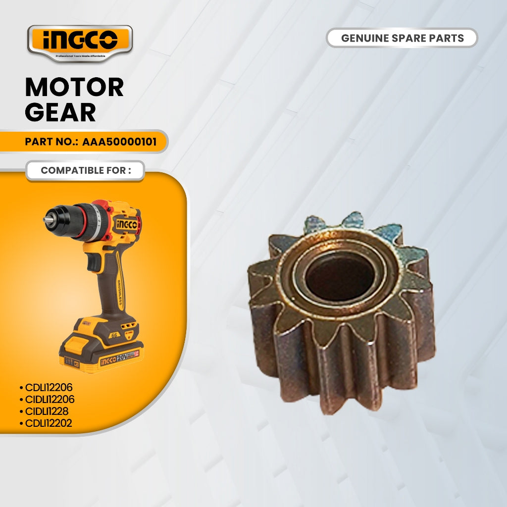 INGCO AAA50000101 Motor Gear for CIDLI1228 Li-Ion Impact Drill 12V ING-SP