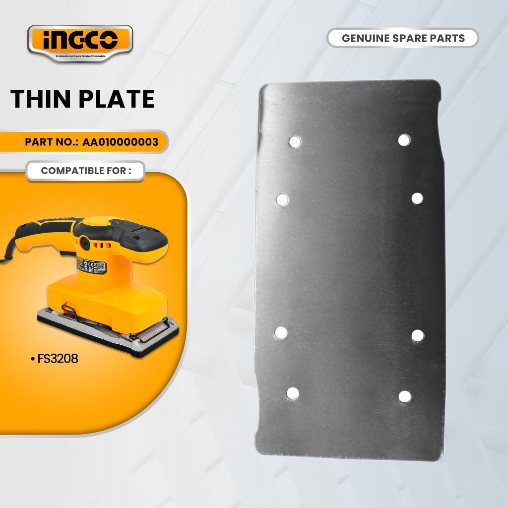 INGCO AA010000003 Thin Plate for FS3208 Finishing Sander 320W ING-SP