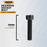 INGCO AA023000404 Hex .Socket Bolt M8x30(12.9) for PDB17018 Demolition Breaker 1700W ING-SP