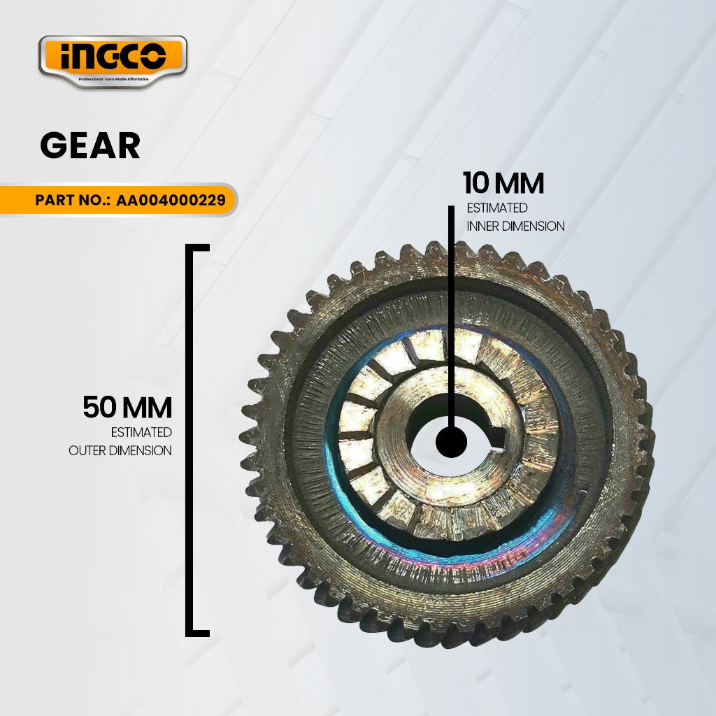 INGCO AA004000229 Gear for ID68016P Impact Drill ING-SP