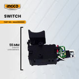 INGCO AAA22000601 Switch for CDLI200515 Li-Ion Cordless Drill 20V ING-SP