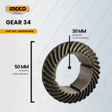 INGCO DD00004616 Gear34 for RH10506 Rotary Hammer 1050W ING-SP