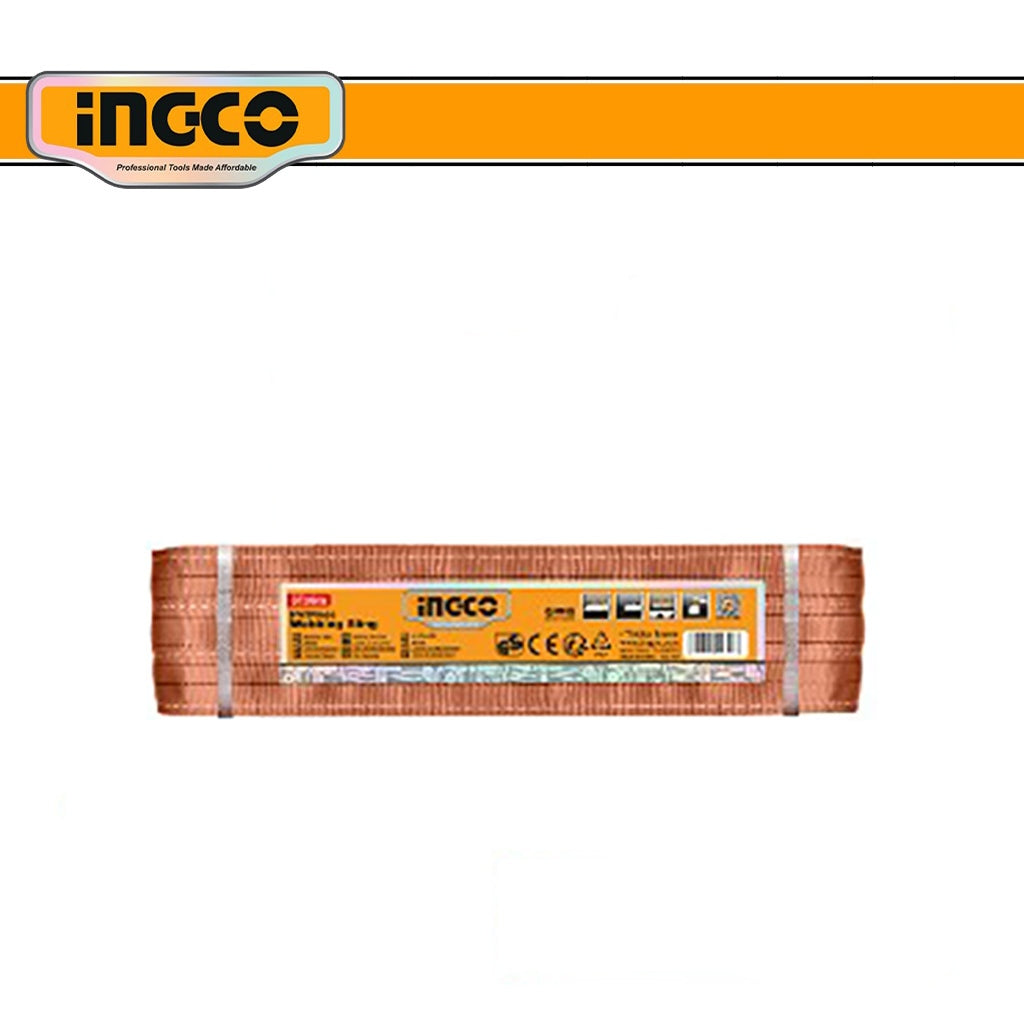 Ingco 6Tx6M Webbing Sling Great for Heavy Lifting Polyester Construction HWSP0606 ING-HT