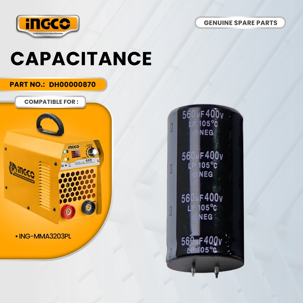 INGCO DH00000870 Capacitance for ING-MMA3203PL Inverter MMA Welding Machine 320A ING-SP