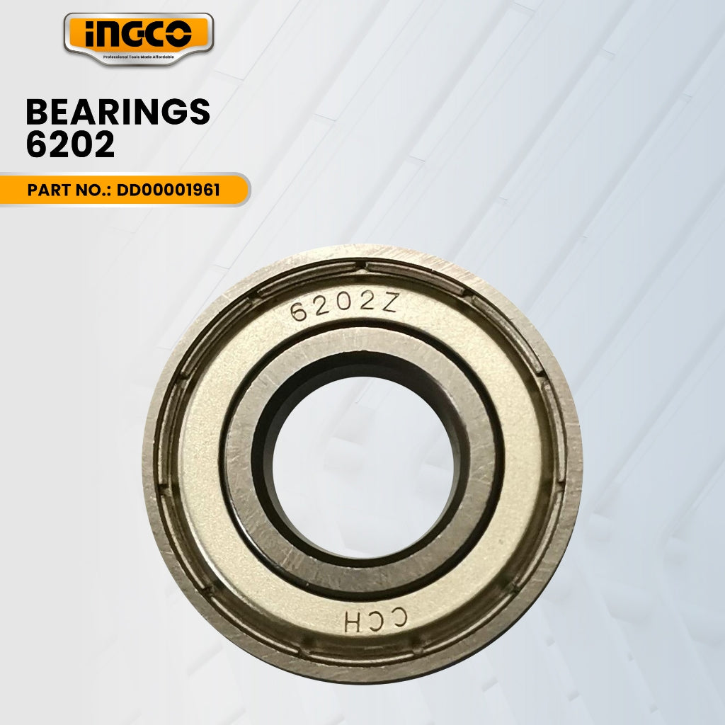 INGCO A1016202000 Bearings 6202 for MX218008P Mixer 1800W ING-SP