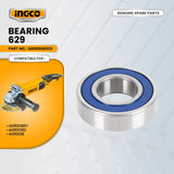 INGCO DD00008302 Bearing 629 for AG11003857 Angle Grinder VS 1100W ING-SP